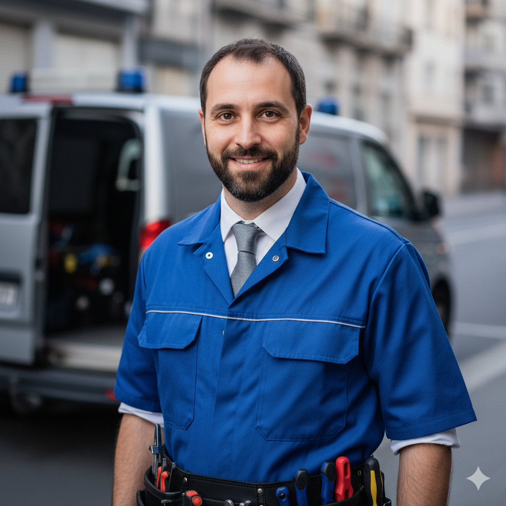 Klaus Fischer, Inhaber von Schlüssel Vox